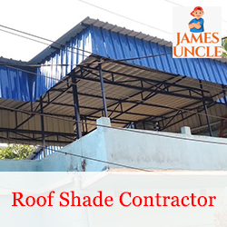 Roof shade contractor Mr. Ananda Majumdar in Kadobarihat